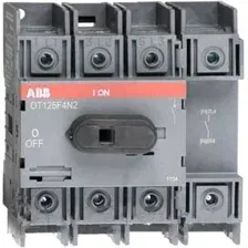 Выключатель нагрузки ABB OT125F4N2 125А 4P 5.5M 1SCA105051R1001