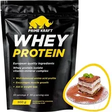 Протеин сывороточный (концентрат) Prime Kraft Whey Protein с витаминами и минералами (900г, тирамису)