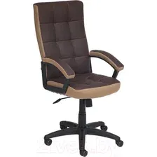 Офисное кресло TetChair Ореон, экокожа (коричневый)
