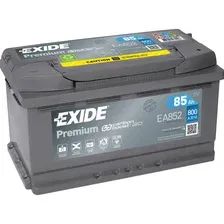 Аккумулятор автомобильный Exide Premium, 85Ah, EA852