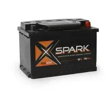 Автомобильный аккумулятор Spark 620A (EN) L+ SPA75-3-L (75 А·ч)