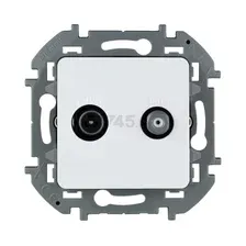 Розетка телевизионная Legrand Inspiria 673880