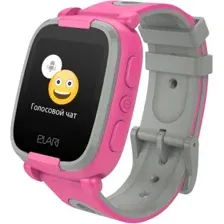 Детские часы Elari KidPhone 2 (розовый/серый)