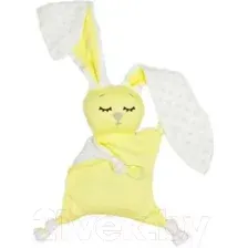 Игрушка-грелка детская Amarobaby Flax Love / AMARO-41CLF-Y0 (желтый)