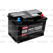 Аккумулятор PATRON AGM 70 А/ч PATRON PB70-760AGMC