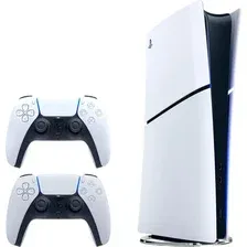 Игровая приставка Sony PlayStation 5 Slim Digital Edition / CFI-2116B + геймпад PS5 (белый)
