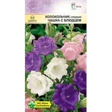 Колокольчик средний Чашка с блюдцем, смесь окрасок 0,2г (Satimex, Германия)
