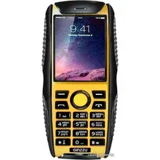Кнопочный телефон Ginzzu R41D Black/Orange