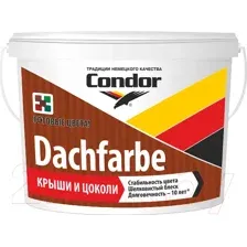 Краска CONDOR Dachfarbe D-06 для крыш (6.5кг, темно-коричневый)