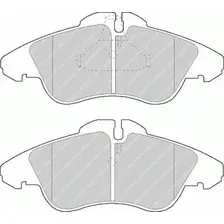 Тормозные колодки дисковые передняя ось FERODO FVR1038
