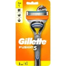 Бритвенный станок Gillette Fusion (+ 2 кассеты)