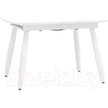 Обеденный стол Stool Group Чикаго 120-160x90 / DT-964S-W-120 (белый)