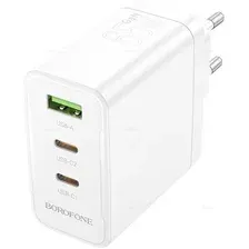 Сетевое зарядное Borofone BN12 (белый)
