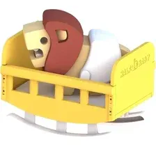 Магнитный конструктор Halftoys Baby Animal Лев HAB001