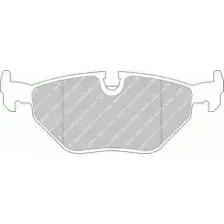 Тормозные колодки дисковые FERODO FDB578