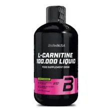 Л-карнитин L-Carnitine Liquid 100.000 BiotechUSA, 500 мл, яблоко