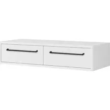 Туалетный столик Shtabe Royal 5210 эко (белый/р.черная)