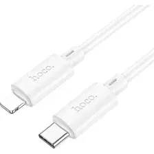 Зарядный кабель Hoco X88 Type-C to Lightning (2м, белый)