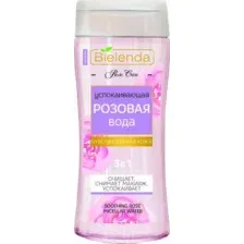 Мицеллярная вода Bielenda Rose Care розовая 3 в 1 (200мл)