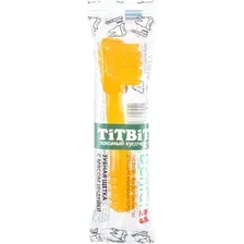 Лакомство для собак TiTBiT Dental+ Зубная щетка с мясом индейки 13 г