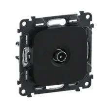 Розетка Legrand Valena Allure 753971 (антрацит)