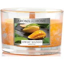 Свеча Aroma Home Scented Candle Mango Ароматическая 115 г