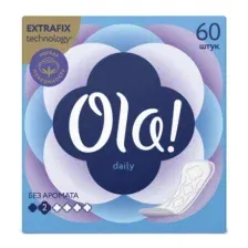Прокладки ежедневные Ola! Daily Впитывающие (60шт)