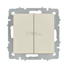 Выключатель IEK Brite BR-V23-0-10-K10 (бежевый)