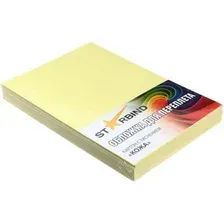 Картонная обложка для переплета Starbind A4 230 г/кв.м. 100 шт (кожа, желтый)