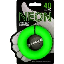Эспандер Fortius Neon H180701-40FG (40 кг, зеленый)