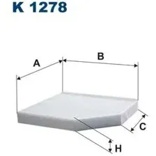 Салонный фильтр Filtron K1278