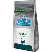 Сухой корм для кошек Farmina Vet Life Hairball (способствует выведению комочков шерсти из кишечника) 2 кг
