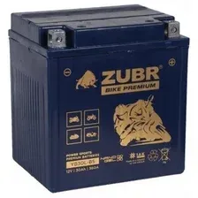 Мотоциклетный аккумулятор Zubr Premium YB30L-BS R+ (30 А·ч)