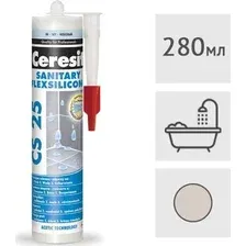 Герметик Ceresit CS 25 (280 мл, бежевый)
