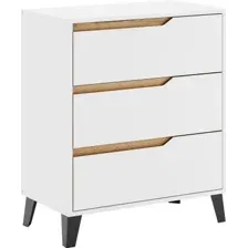 Комод ЭлиГард Eyva 3S (белый)