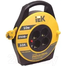 Удлинитель на катушке IEK WKP14-10-04-10