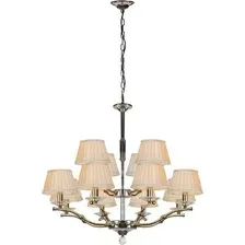 Подвесная люстра iLamp Vivaldi 85125/8+4 (хром)