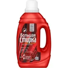 Гель для стирки Большая стирка Color Концентрированный (1.2л)