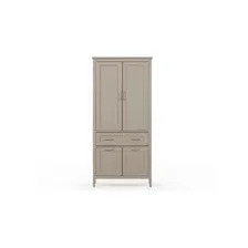 Шкаф BRW Classic REG4D1S Глиняный серый 95х40,5х203 см