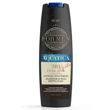 Гель-душ Вiтэкс For Men Aquatica 3 в 1, ледниковая вода и цитрус юдзу, 400 мл