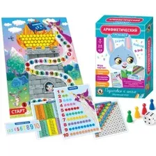 Настольная игра Русский стиль Тренажёр Арифметический New 03414