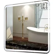 Зеркало Пекам Marta 1 60x50 / marta1-60x50s (с подсветкой и сенсором на прикосновение)