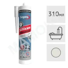 Силиконовый герметик Sopro 037 (16) светло-серый, 310 мл