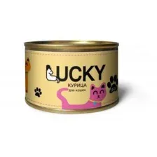 Lucky Консервы для кошек (Курица) 130 г