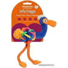 Игрушка для собак Rosewood Jolly Doggy Tough Multi Texture Flamingo 39030