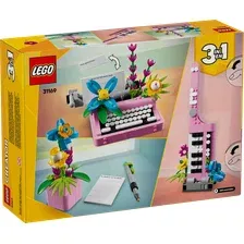 Конструктор Lego Creator 3in1 Пишущая машинка с цветами 31169