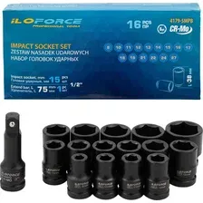 Набор головок слесарных ILOforce IF-4179-5MPB (64727)