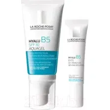 Набор косметики для лица La Roche-Posay Hyalu B5 Гель для лица SPF30 50мл+Крем для век 15мл