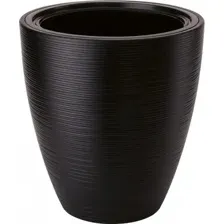 Кашпо Formplastic Gobi / FP-5230-084 (глубокий черный)