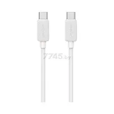 Кабель USAMS KY Series US-SJ696 Type-C Type-C белый (SJ696USB02)